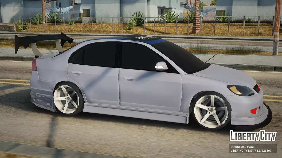 Honda Civic Eagle Eye Vollständig Modifiziert / GTA San Andreas