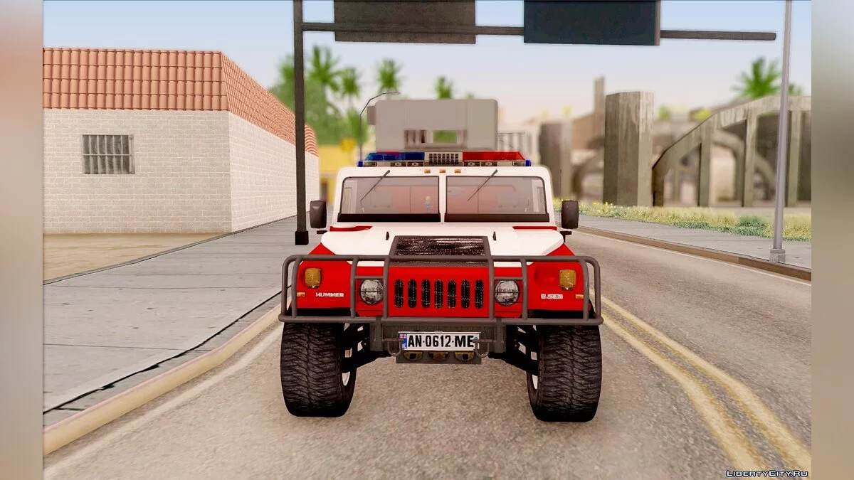 Hummer H1 Fire / GTA San Andreas