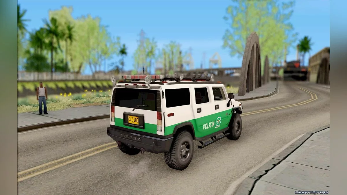 Hummer H2 Колумбійська поліція / GTA San Andreas