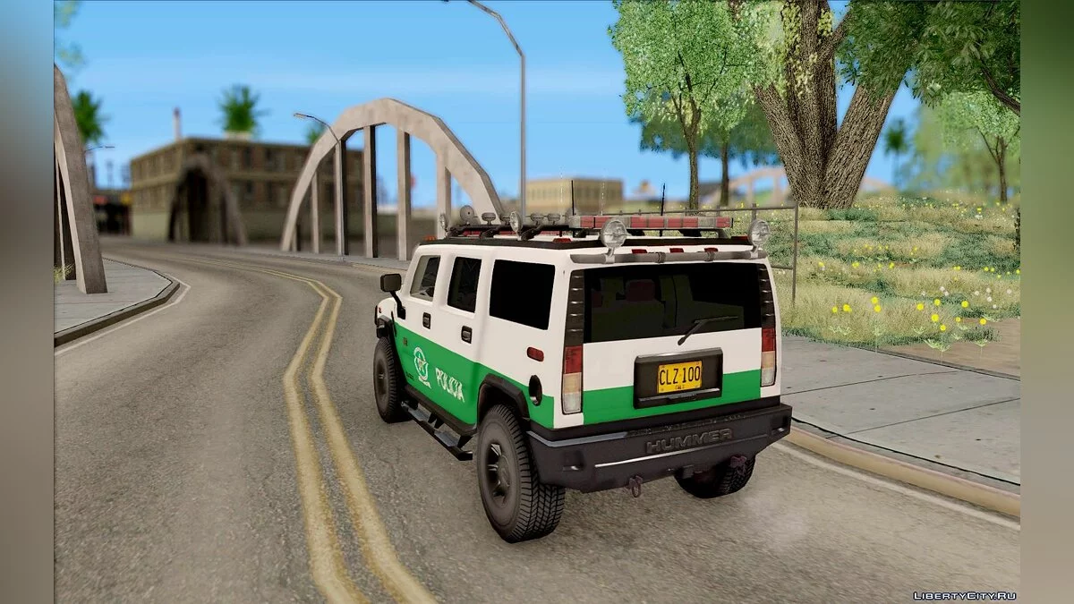 Hummer H2 Колумбійська поліція / GTA San Andreas