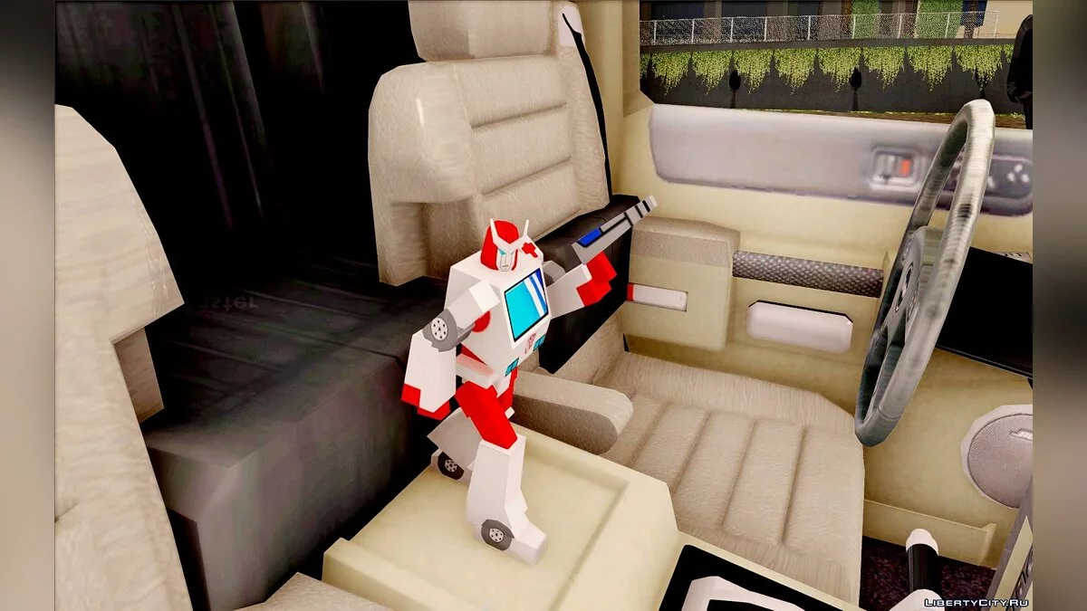 Hummer H2 Caminhão de Bombeiros / GTA San Andreas
