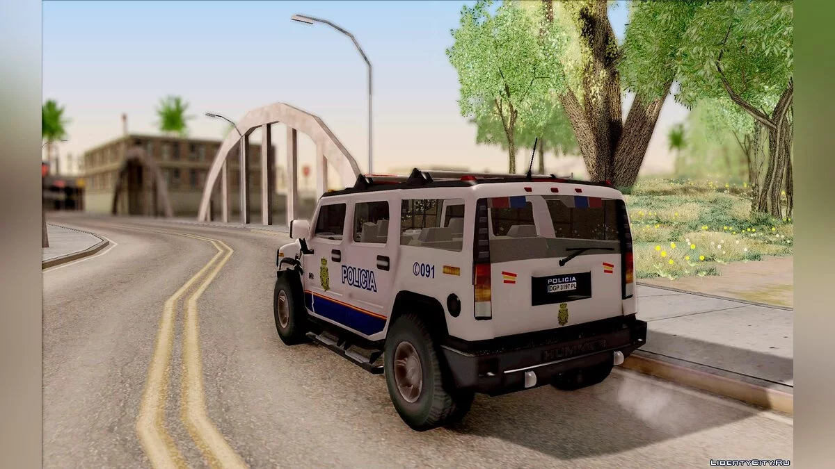 Hummer H2 Polizei / GTA San Andreas