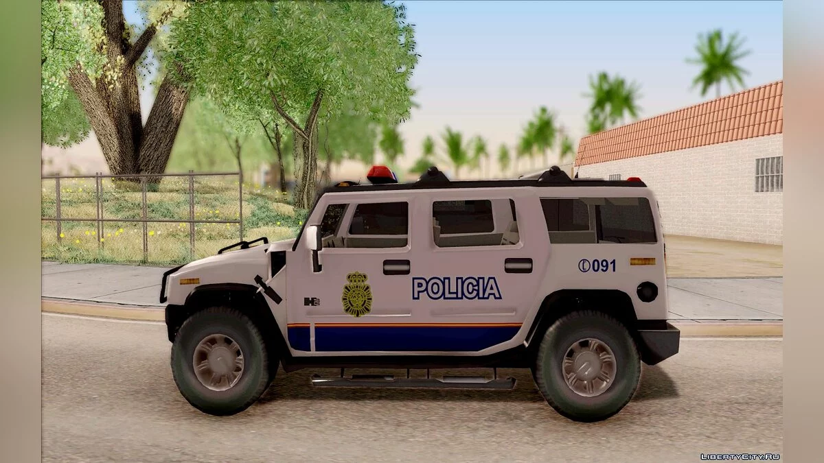 Hummer H2 Polizei / GTA San Andreas