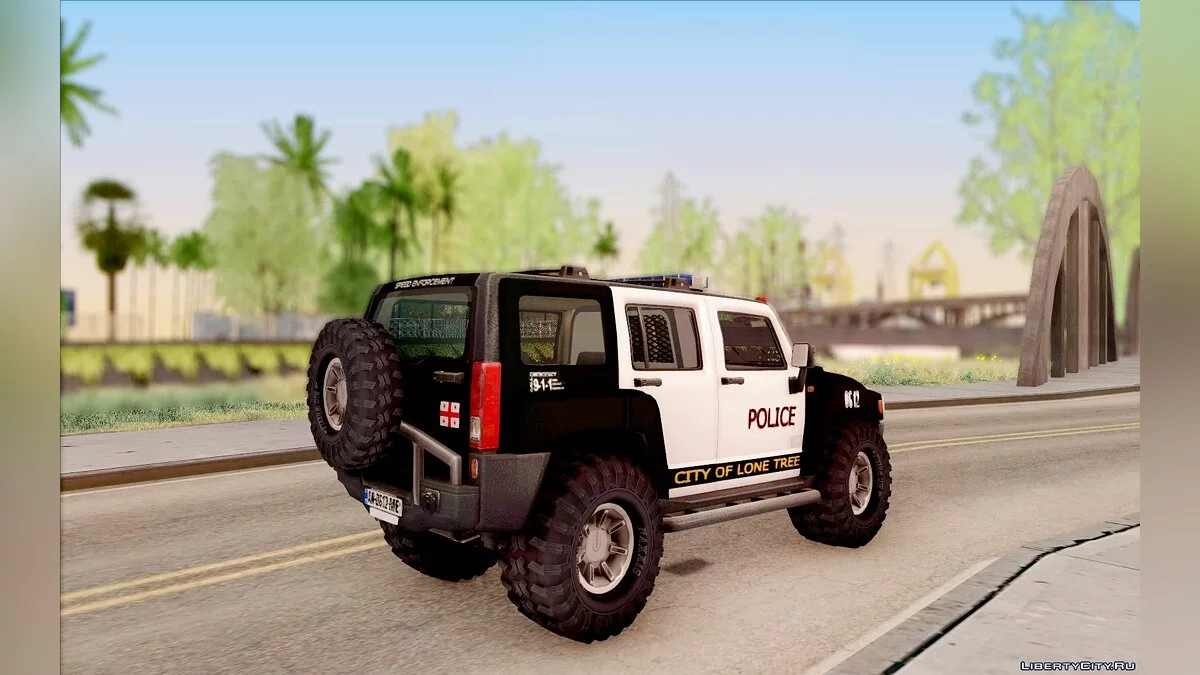 Hummer H3 Police / GTA San Andreas