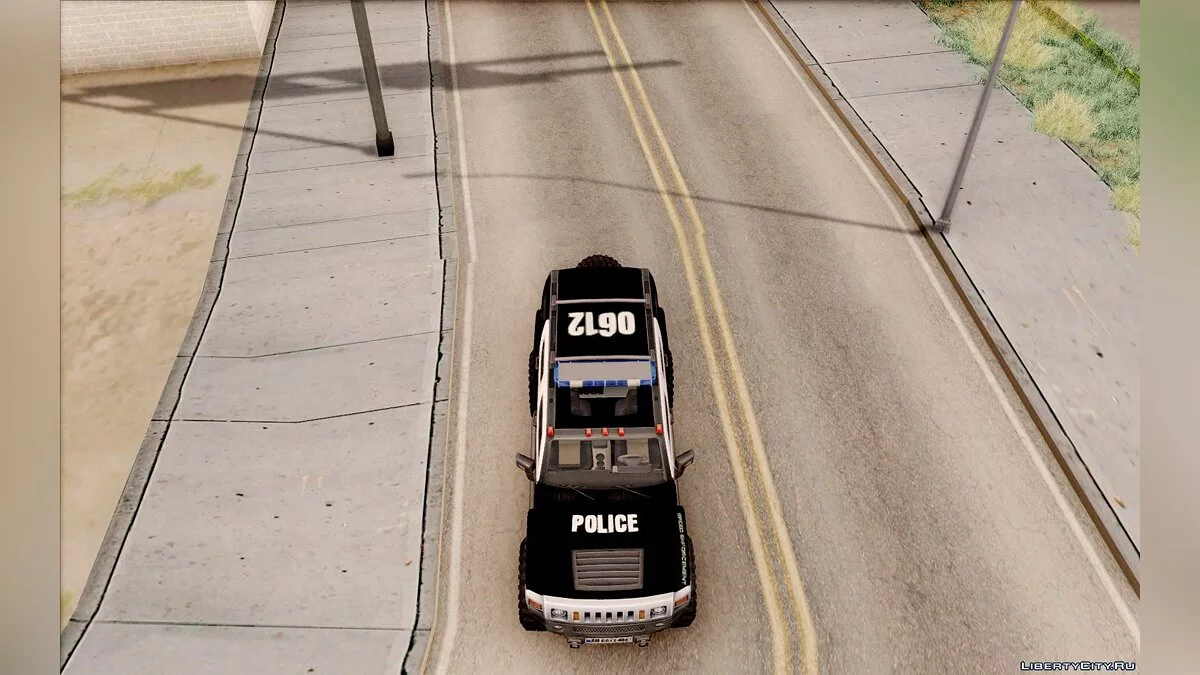 Hummer H3 Police / GTA San Andreas