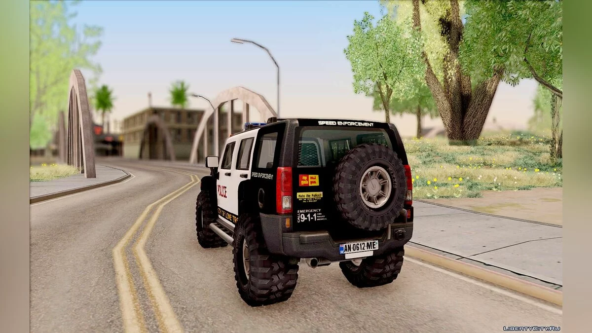 Hummer H3 Police / GTA San Andreas
