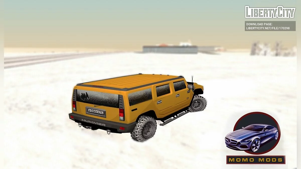 Hummer H2 Зимова версія / GTA San Andreas