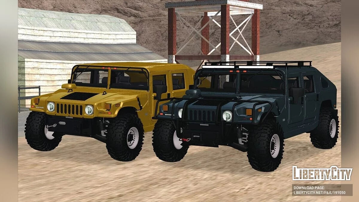 Hummer H1 / GTA San Andreas
