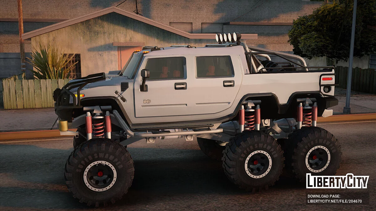Hummer H2 6x6 Monster / GTA San Andreas