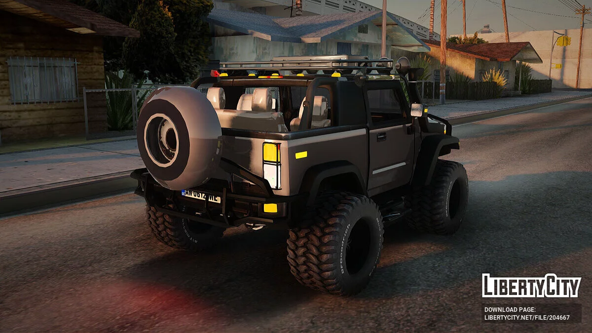 Hummer Wrangler H2 / GTA San Andreas