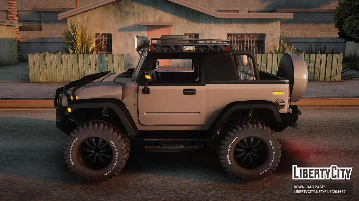 Hummer Wrangler H2 / GTA San Andreas