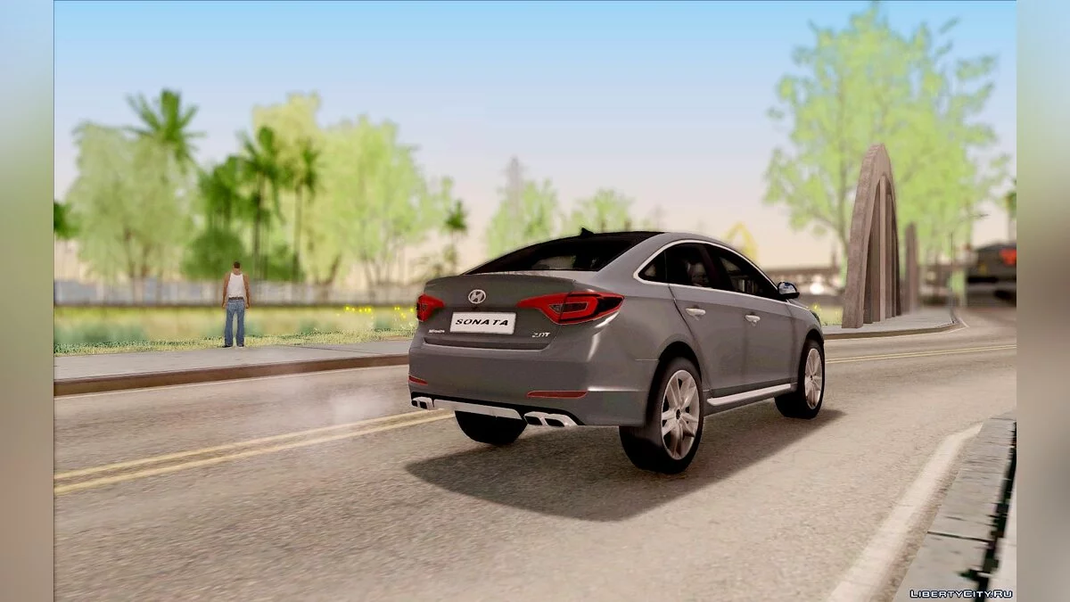Hyundai Sonata Turbo 2.0 2015 / GTA San Andreas