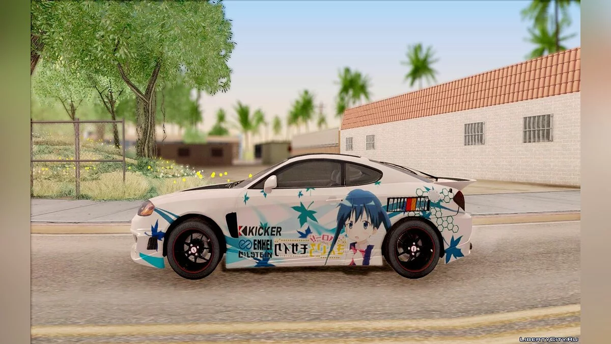 Hyundai Tiburon V6 Coupe Aya Itasha / GTA San Andreas