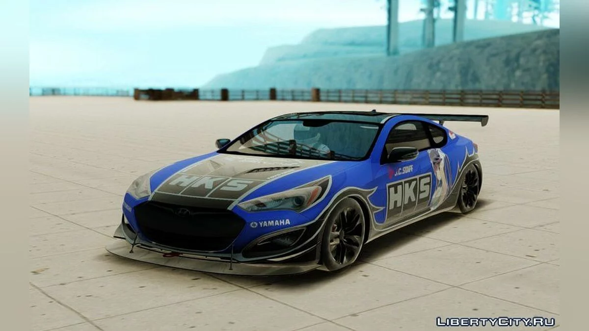 Hyundai Genesis Coupe HKS / GTA San Andreas