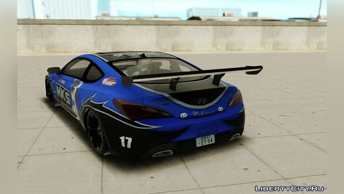 Hyundai Genesis Coupe HKS / GTA San Andreas