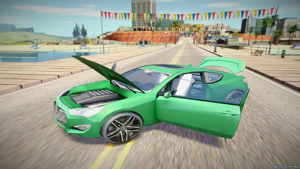 Hyundai Genesis Coupe / GTA San Andreas