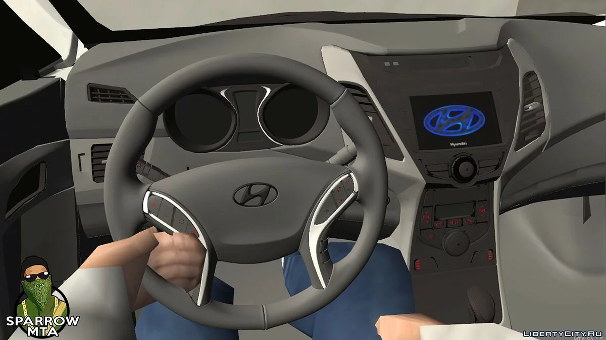 Hyundai Elantra 2015 / GTA San Andreas