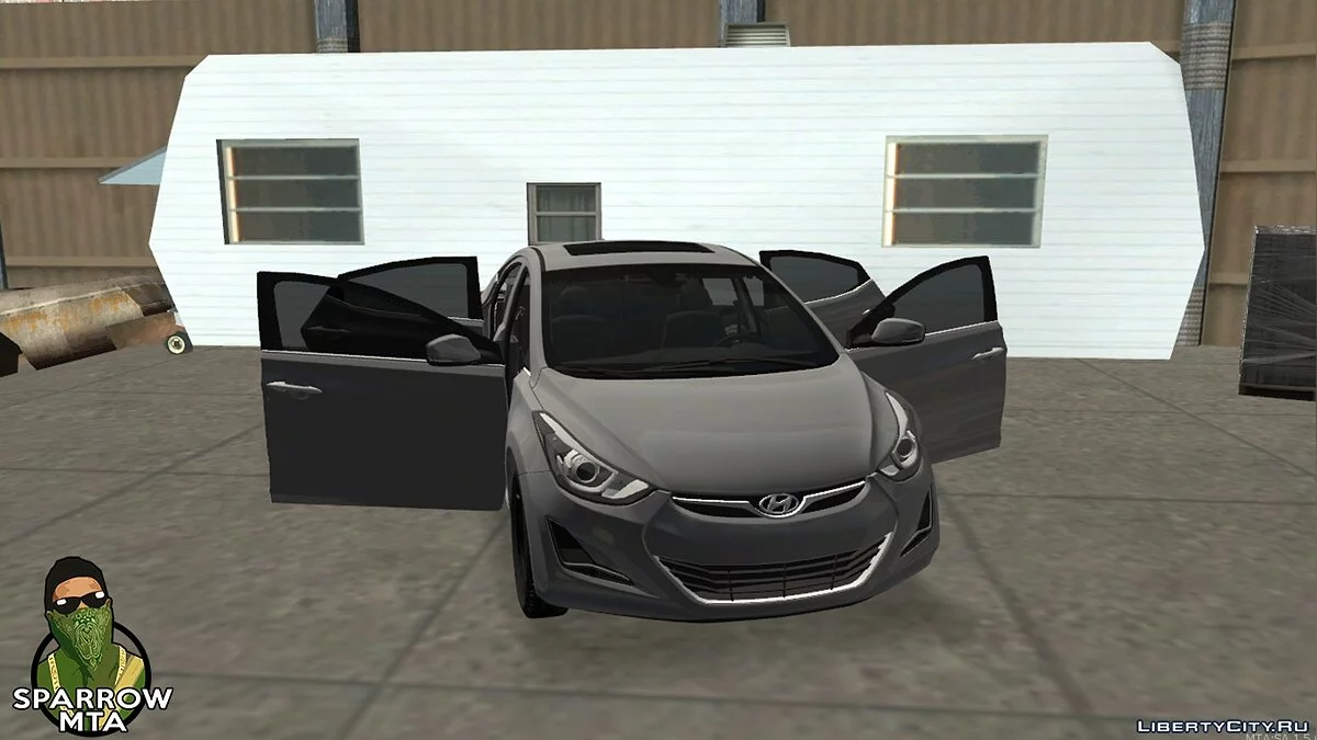 Hyundai Elantra 2015 / GTA San Andreas