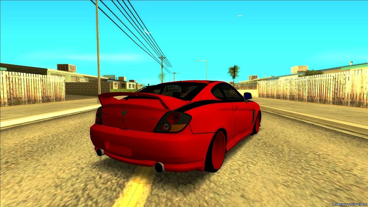 Hyundai Tiburon Tuscani / GTA San Andreas
