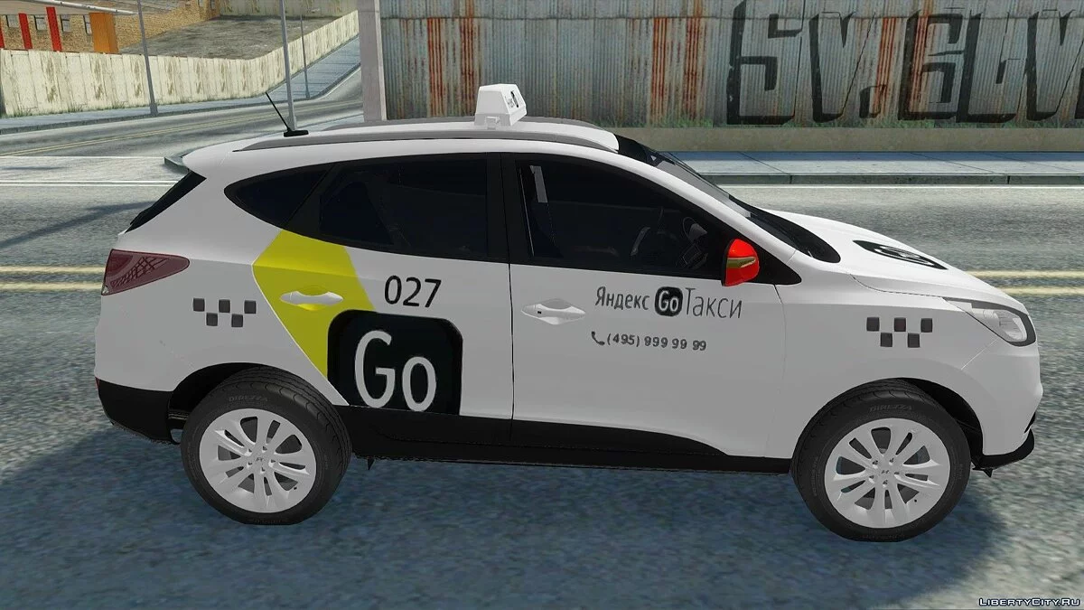 Hyundai ix35 Yandex Go / GTA San Andreas