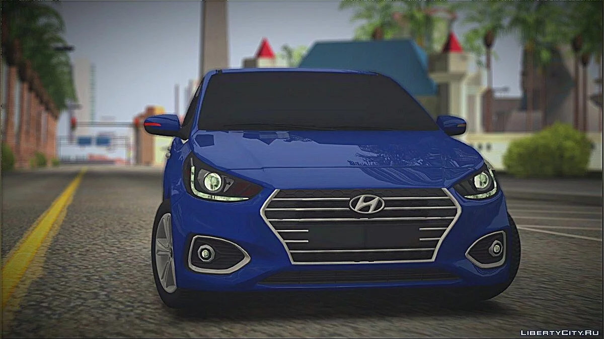 现代雅绅特 (Solaris) 2018 / GTA San Andreas