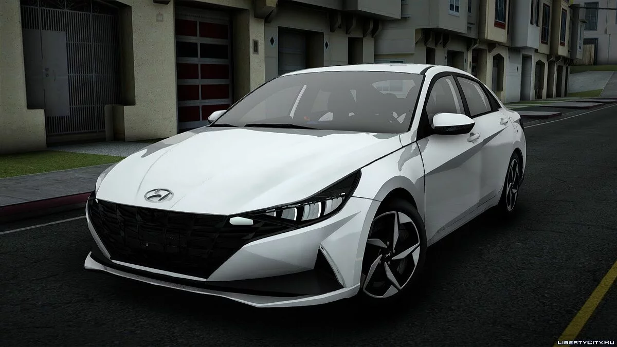 Hyundai Elantra 2021 V2 / GTA San Andreas