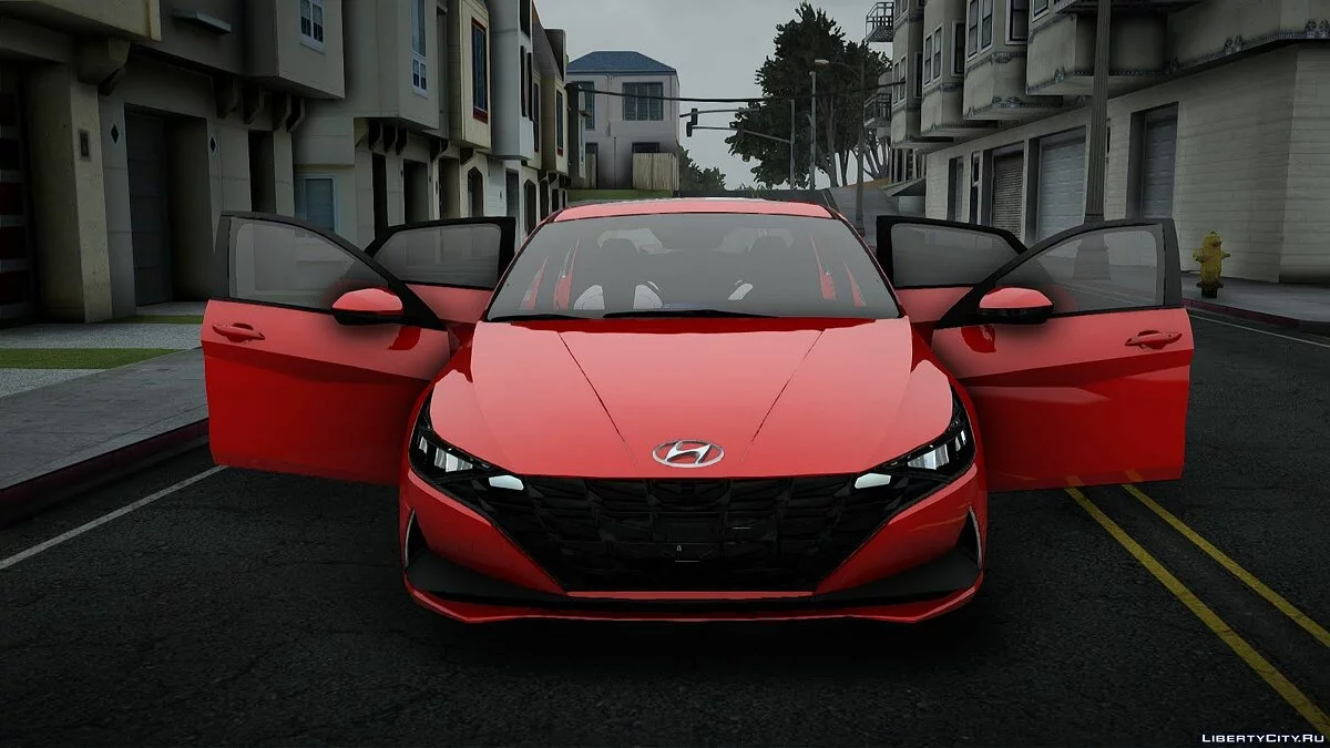 Hyundai Elantra 2021 V2 / GTA San Andreas