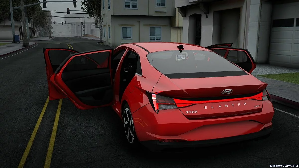 Hyundai Elantra 2021 V2 / GTA San Andreas