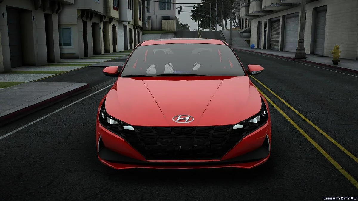 Hyundai Elantra 2021 V2 / GTA San Andreas