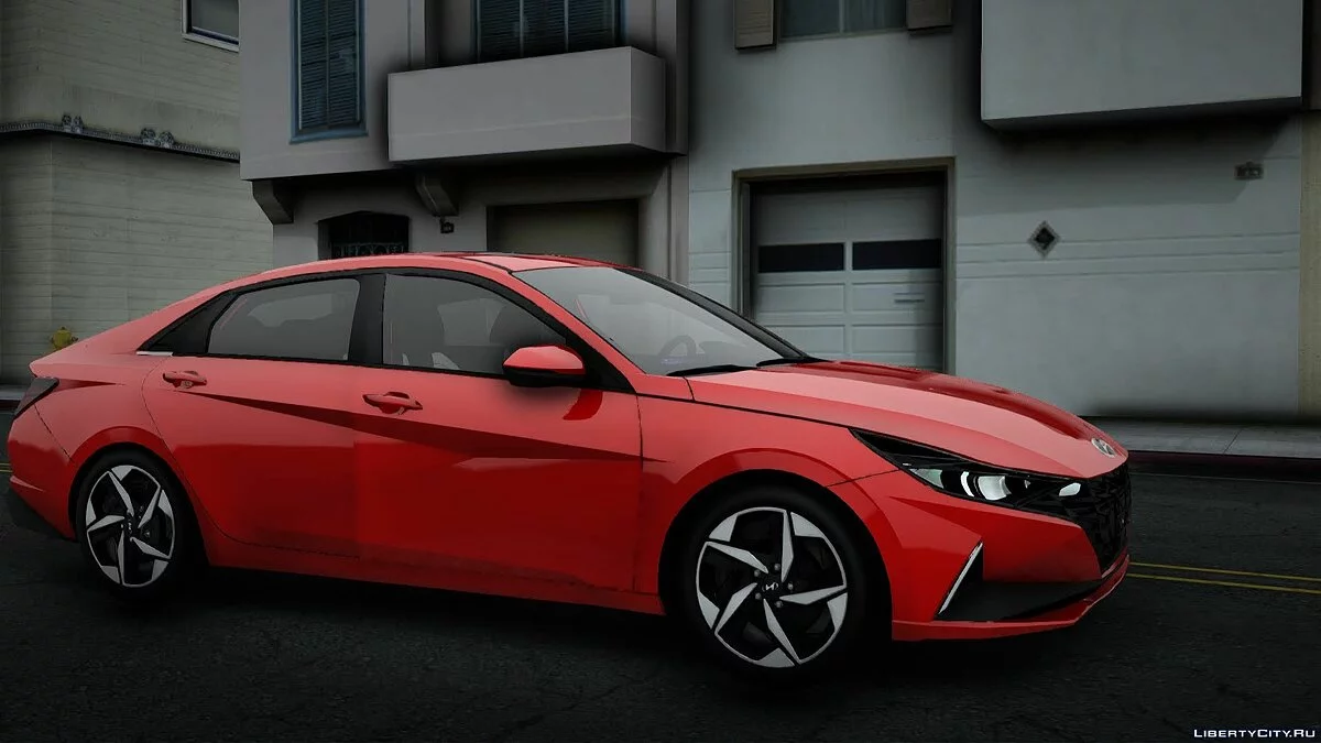 Hyundai Elantra 2021 V2 / GTA San Andreas
