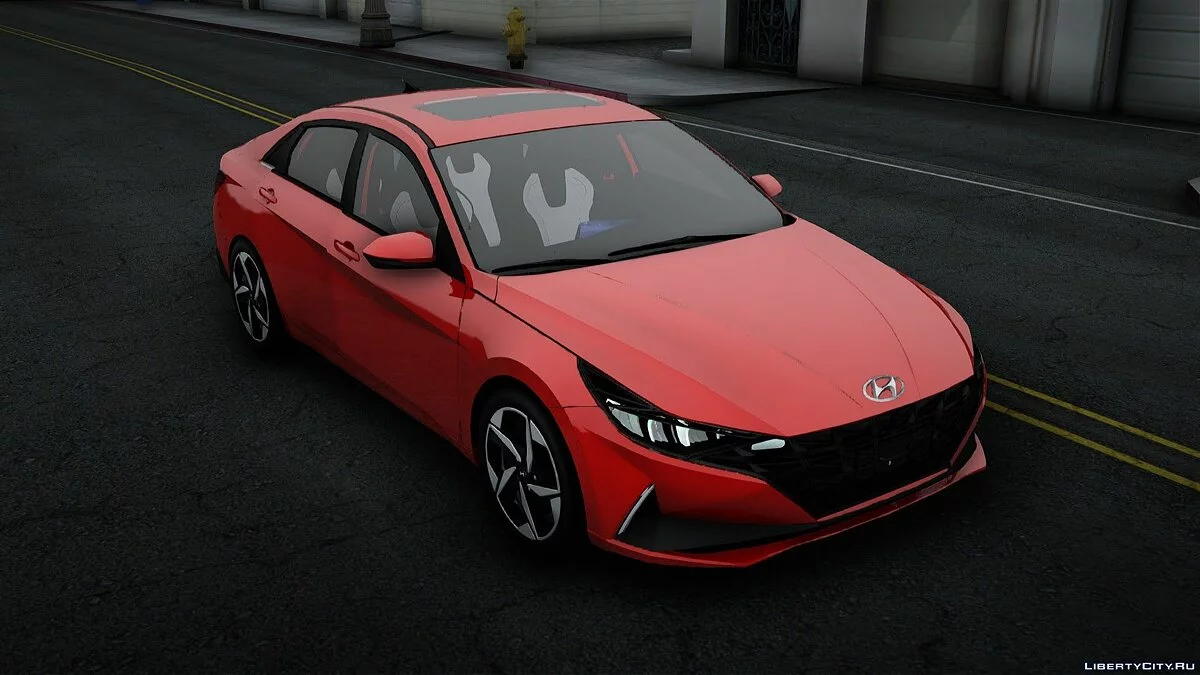 Hyundai Elantra 2021 V2 / GTA San Andreas