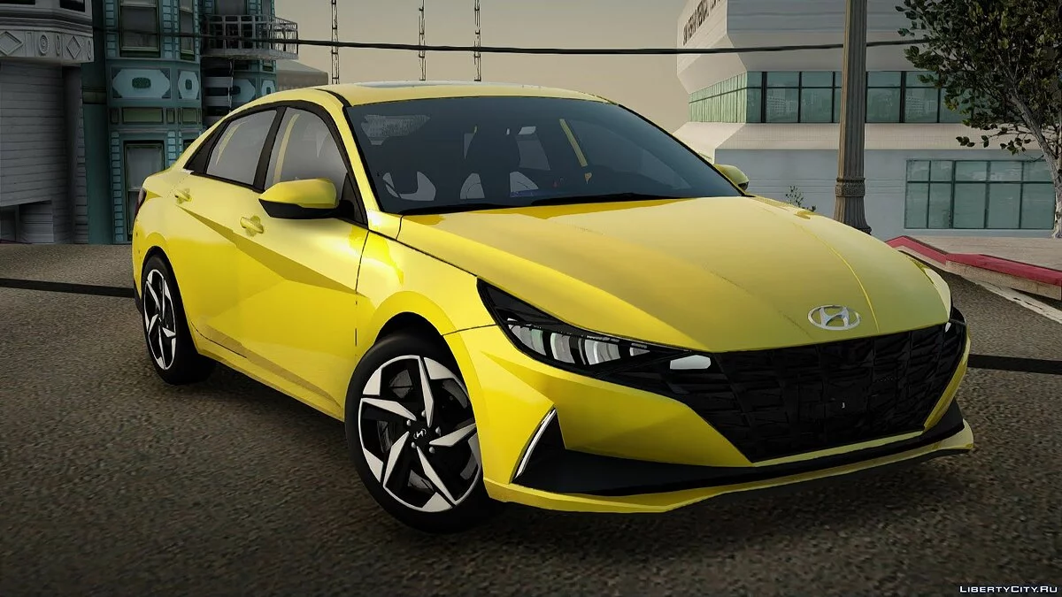 Hyundai Elantra 2021 V2 / GTA San Andreas