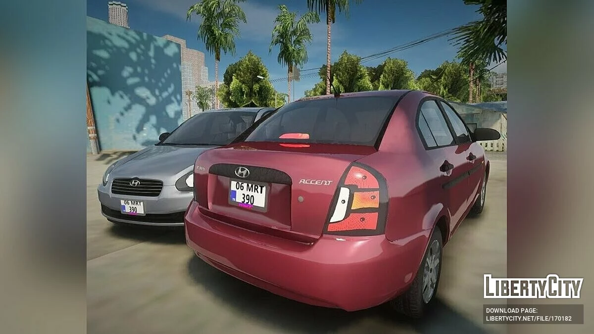 Hyundai Accent ERA HD / GTA San Andreas