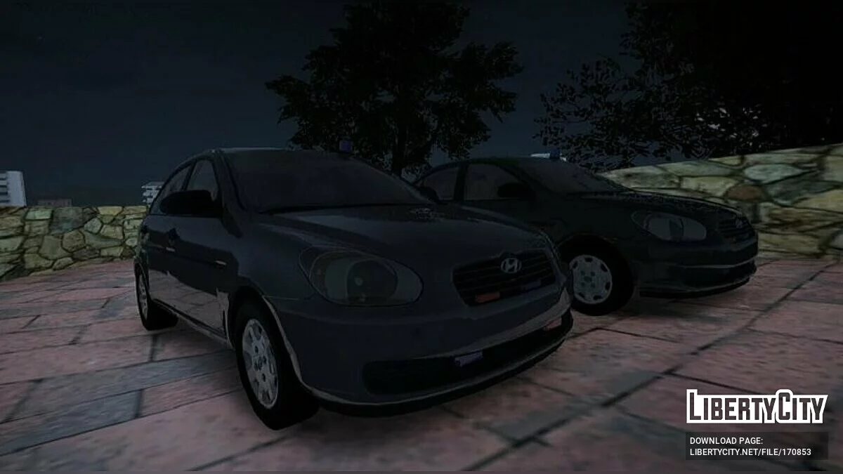 Hyundai Accent Era Unmarked / GTA San Andreas