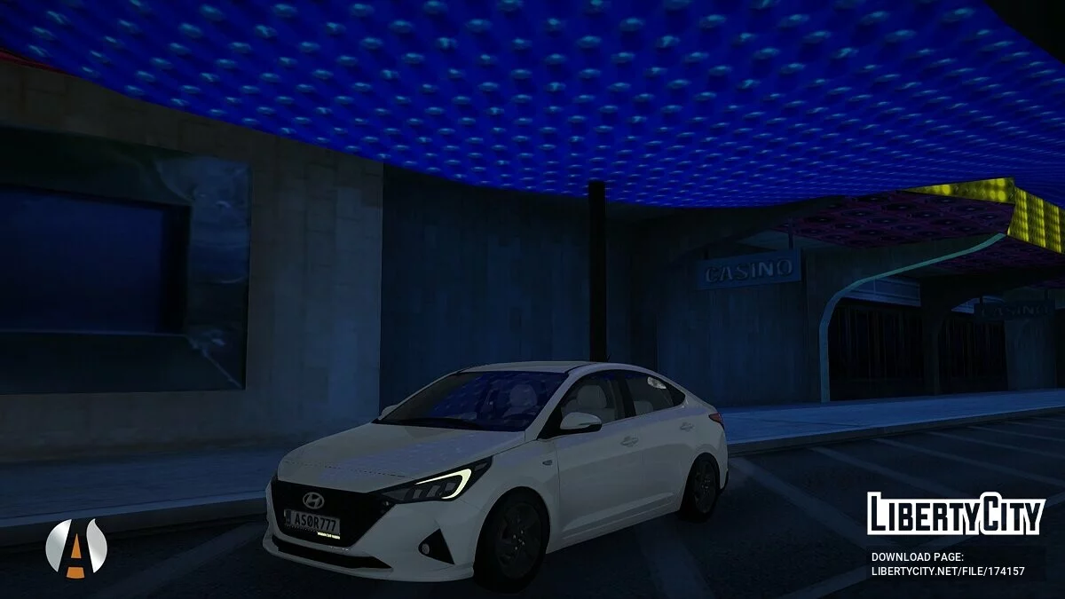 Hyundai Solaris 2022 / GTA San Andreas