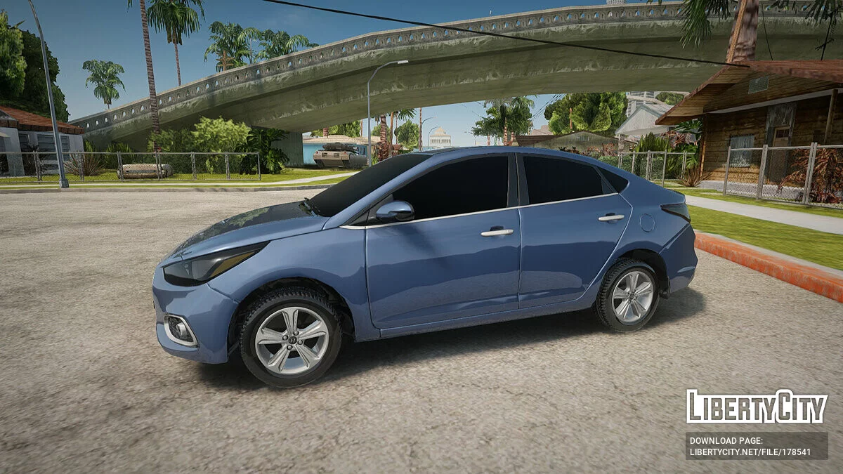 Hyundai Accent Solaris 2018 / GTA San Andreas