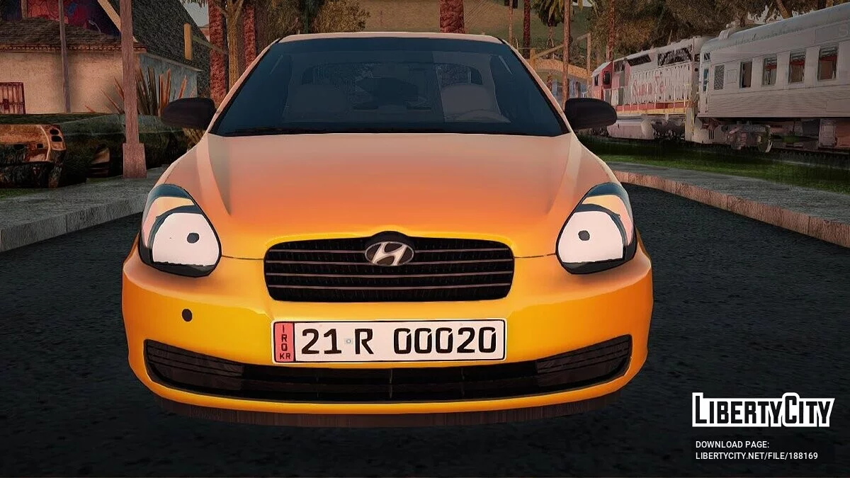 Hyundai Accent 2009 Taxi Baghdad / GTA San Andreas
