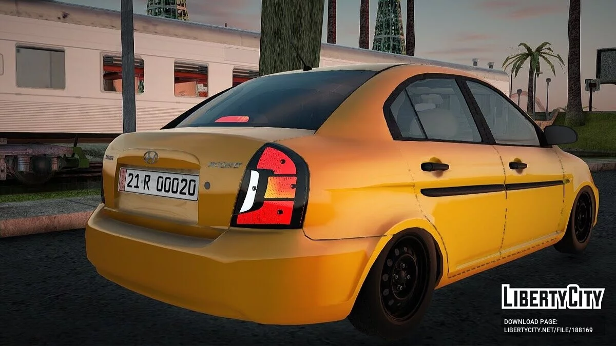 Hyundai Accent 2009 Taxi Baghdad / GTA San Andreas