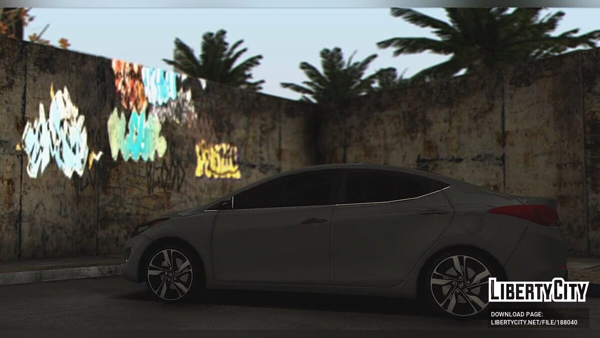 Hyundai Elantra 2016 / GTA San Andreas