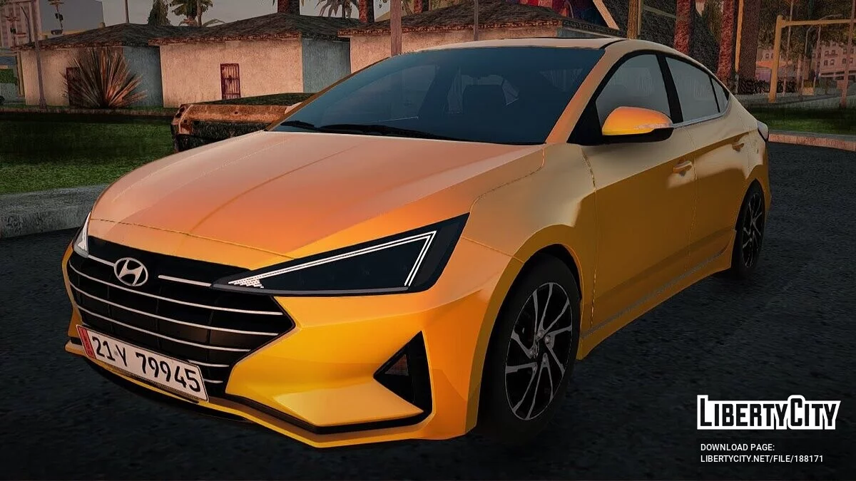 Hyundai Elentra 2020 Таксі Багдад / GTA San Andreas