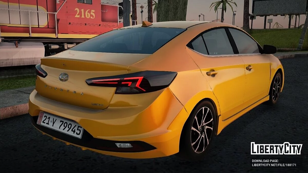 Hyundai Elentra 2020 Таксі Багдад / GTA San Andreas