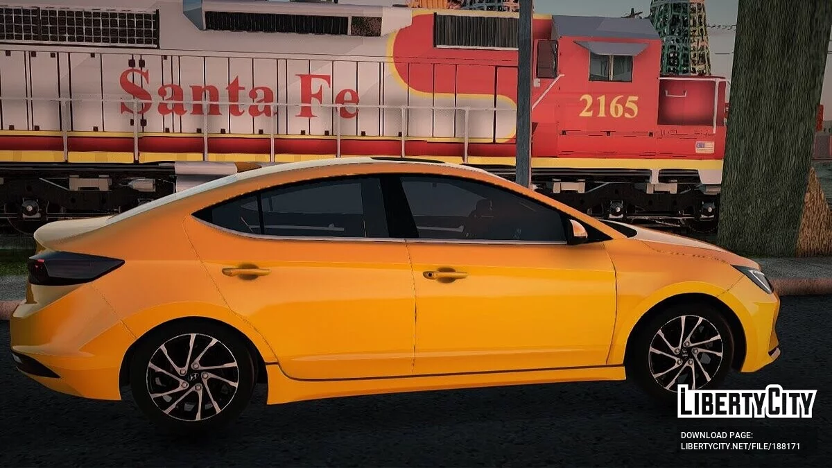 Hyundai Elentra 2020 Таксі Багдад / GTA San Andreas