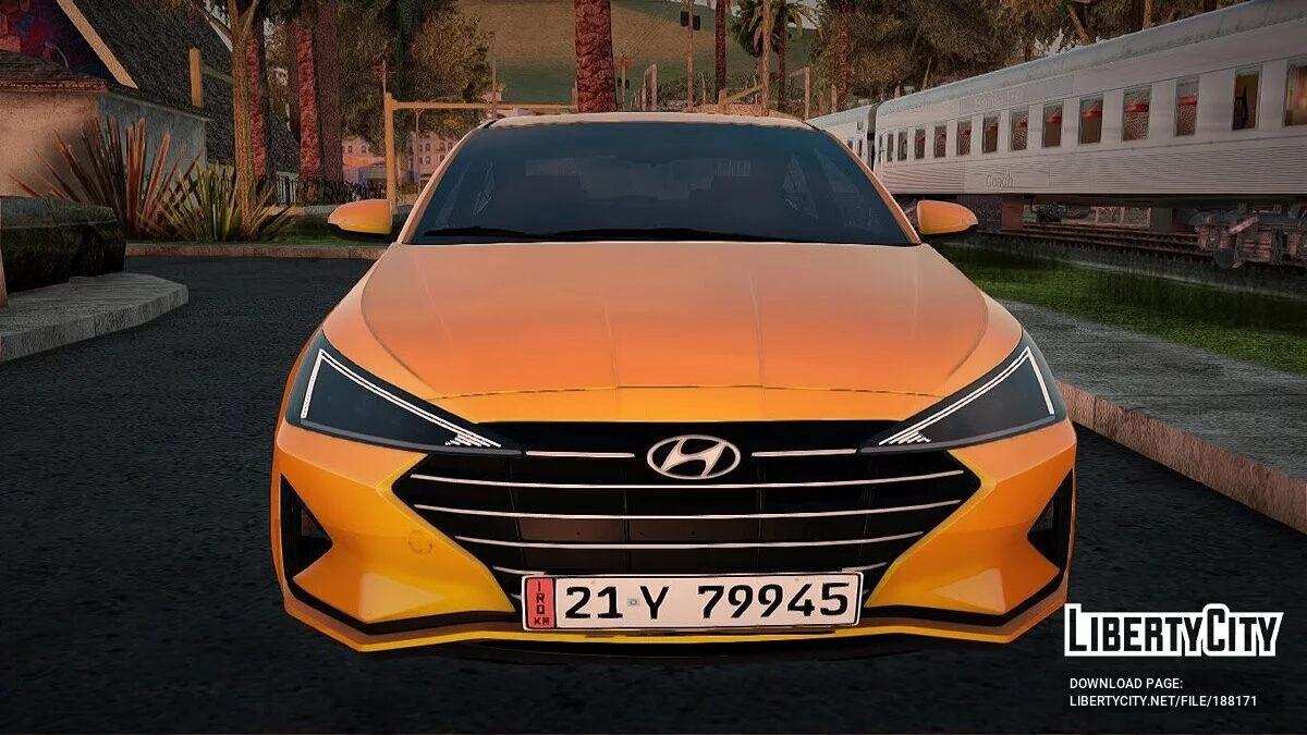 Hyundai Elentra 2020 Таксі Багдад / GTA San Andreas
