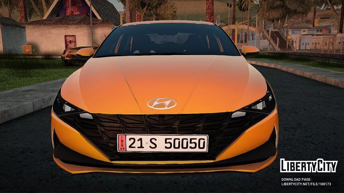 Hyundai Elentra 2022 Таксі Багдад / GTA San Andreas