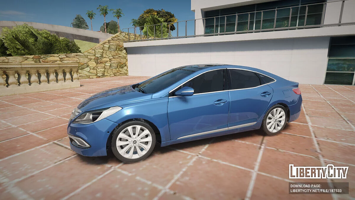 Hyundai Grandeur 2015 / GTA San Andreas