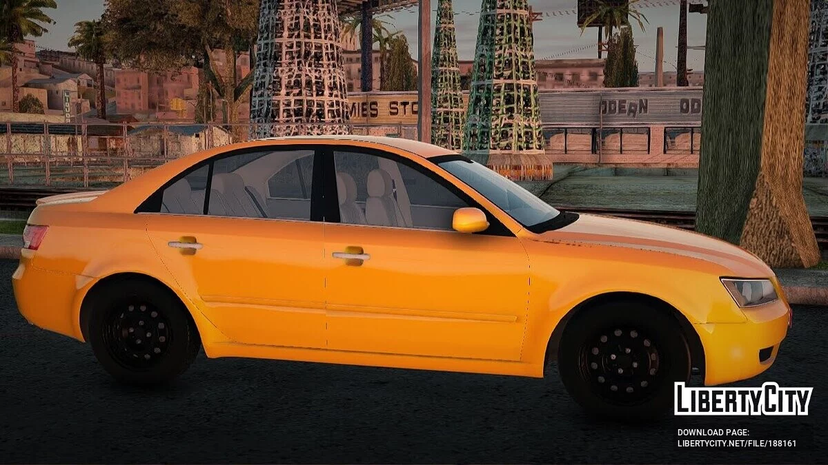 Hyundai Sonata 2009 Taxi Baghdad / جي تي إيه سان أندرياس