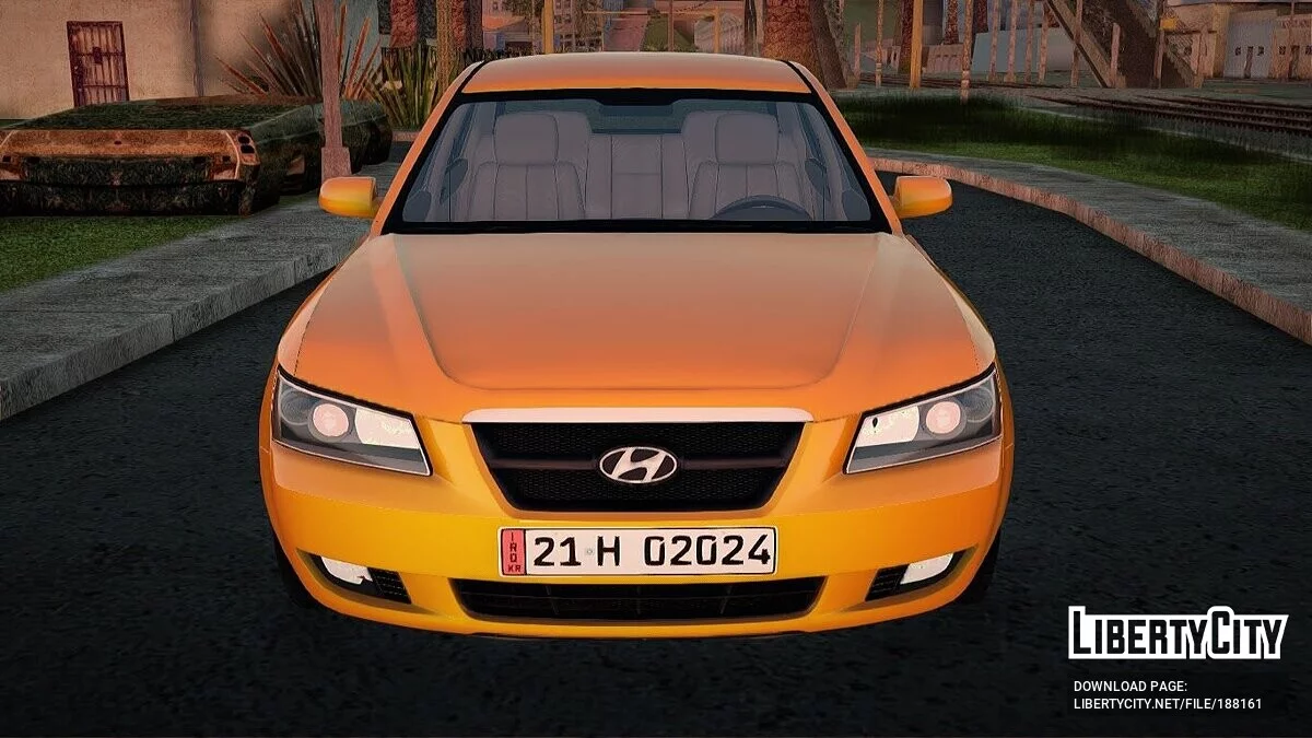 Hyundai Sonata 2009 Taxi Baghdad / جي تي إيه سان أندرياس