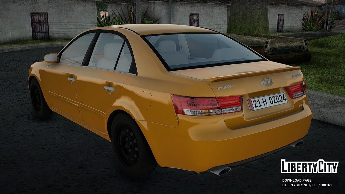 Hyundai Sonata 2009 Taxi Baghdad / جي تي إيه سان أندرياس