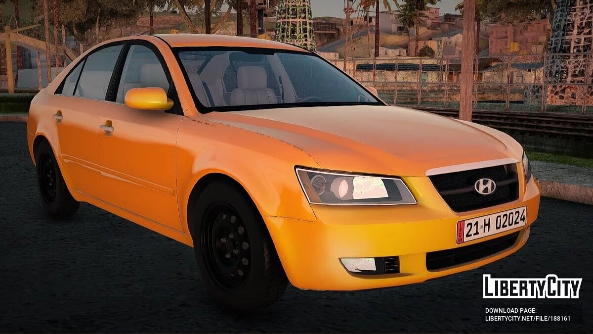 Hyundai Sonata 2009 Taxi Baghdad / جي تي إيه سان أندرياس