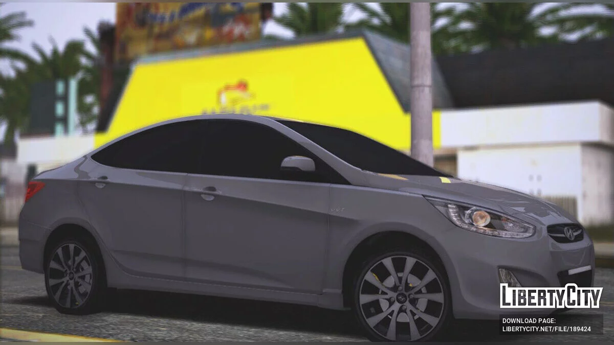 Hyundai Solaris 2013 / GTA San Andreas
